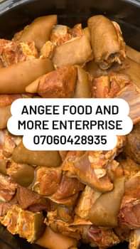 A picture of You need very mature goat meat contact Angee food n