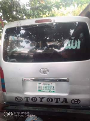 A picture of Toyota hummer bus