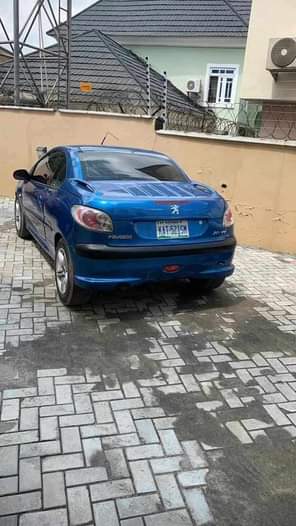 A picture of Peugeot 206 convertible automatic for sale clean body and clean