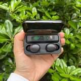 A picture of F9 EARBUDS WITH POWER BANK