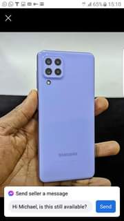 A picture of SAMSUNG A22