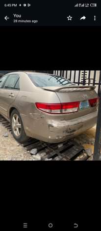 A picture of Honda Accord year 2005 first body engine and transmission and