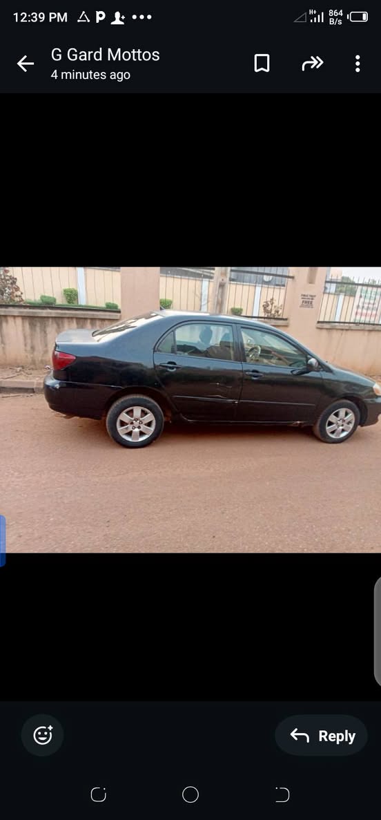 A picture of Toyota Corolla