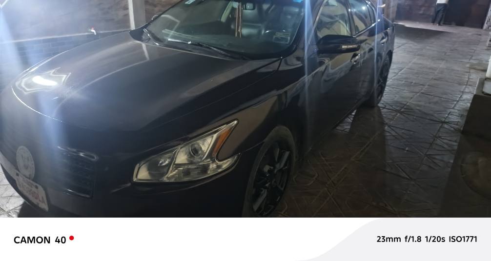 A picture of Nissan maxima 2012