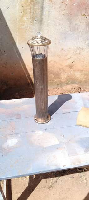 A picture of Garden lights 3pcs selling 100000 each call 0756164771