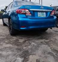A picture of TOYOTA COROLLA 2010 SPECS FEW MONTHS USED SILENT 4 CYLINDERS
