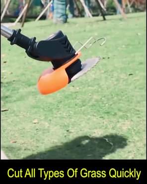 A picture of FAMILIES ARE SAVING MONEY WITH THIS GRASS TRIMMERThe rechargeable trimmer