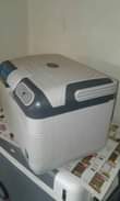 A picture of car camping travel office fridge