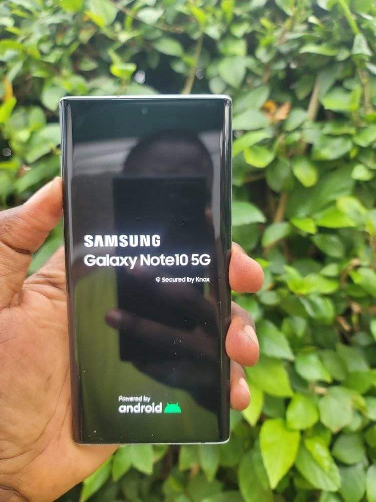 A picture of Samsung galaxy Note10 5G