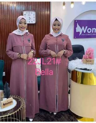 A picture of hijabs