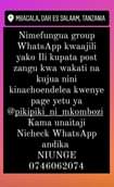 A picture of MZIGO UPO WAKUTOSHA NJOO UMILIKI PIK PIKI YAKO SASA KUANZIA