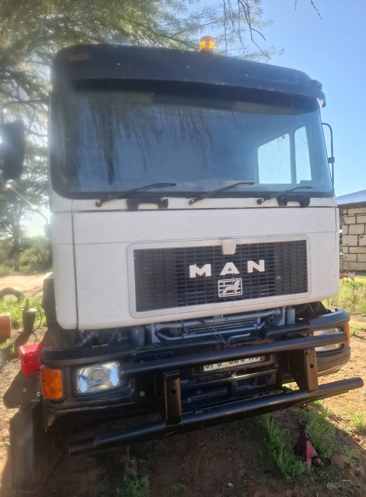 man truck