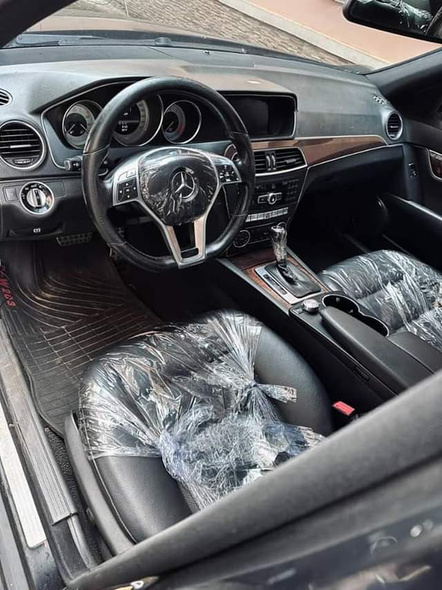 A picture of Belgium Standard Registered Benz C300 2013 2014 model super clean