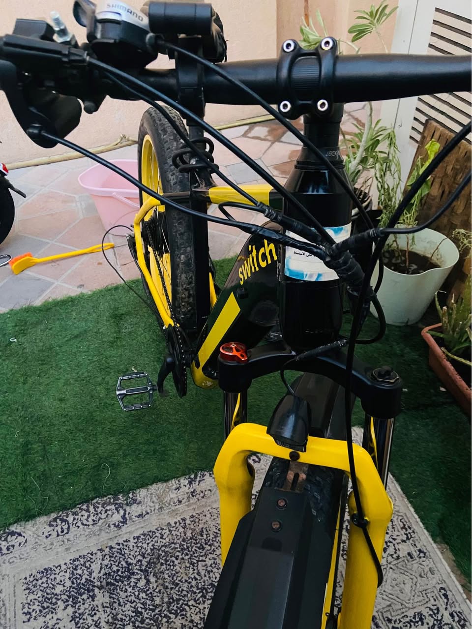 A picture of E bike 