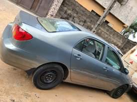 A picture of Nigerian used toyota corolla 2004 call 08028768060 for more info