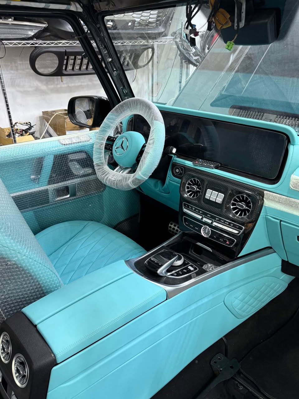 A picture of Interior kit gclass2013 update 2024 model kit Complete Available welcome