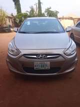 A picture of 2014 model Honda accent bought brand new everything intact Price