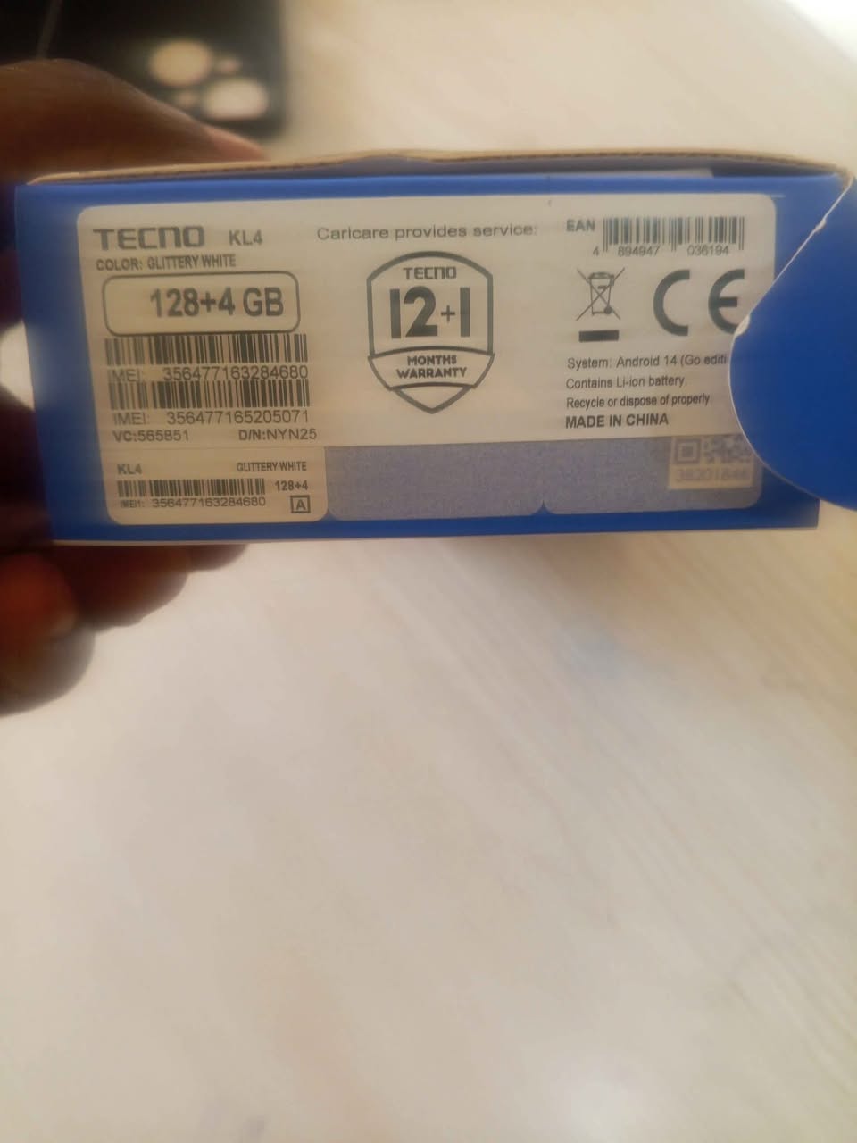 A picture of Tecno Pop 9