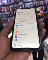 A picture of IPhone X with 64GB Storage in good condition on sale
