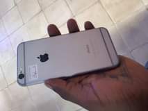 A picture of iPhone 6 32GB 290k Whatsapp or call 0708309422