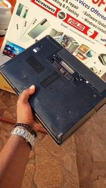 A picture of Hp laptop i5 with 320GB storage and 4gb ram on
