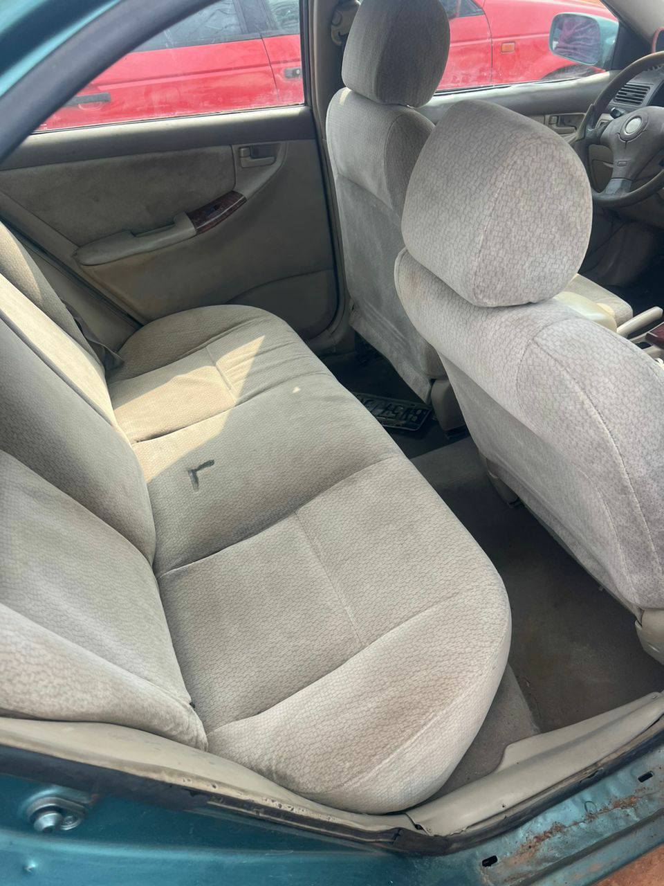A picture of E don Land Again Ooooo Toyota Corolla 2004 Engine and