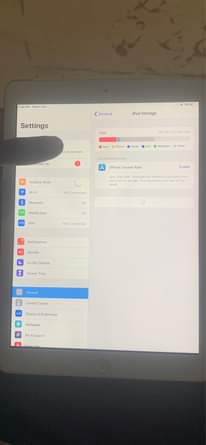 A picture of IPad Air