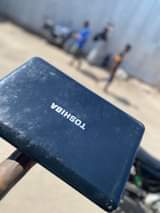 A picture of Toshiba laptop Intel cereon R Ram 2gb HDD 120 Note