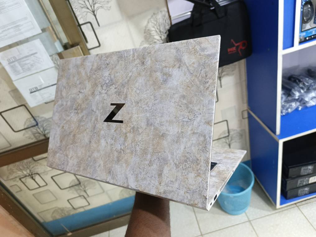 A picture of Hp Zbook core i9 with 8gb dedicated Nvidia RTX 3070