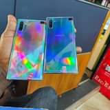 A picture of Samsung note 10pluses at 850k call on 0708573469