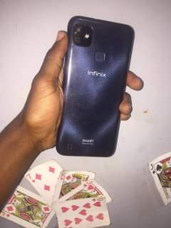 A picture of Infinix smart hd Storage32gb Ram2gb Battery 5000MAh Fingerprint Haina clake