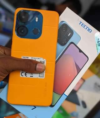 A picture of Njoo chap nikuzie Tecno pop7 sim bado mpya bei kitonga