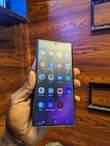 A picture of Cracked Samsung note 20 ultra 128gb storage 12gb ram at