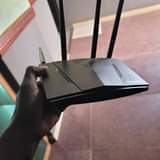 A picture of D Link dualband router used 