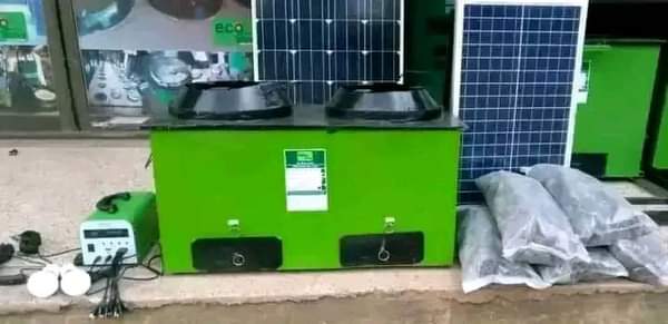 A picture of SAY NO TO CHARCOAL AND GAS COOKERS... NEW HYBRID SOLAR