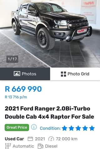 ford ranger raptor