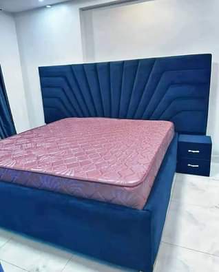 A picture of Nice sofa sets and modernized beds available at 0705835787