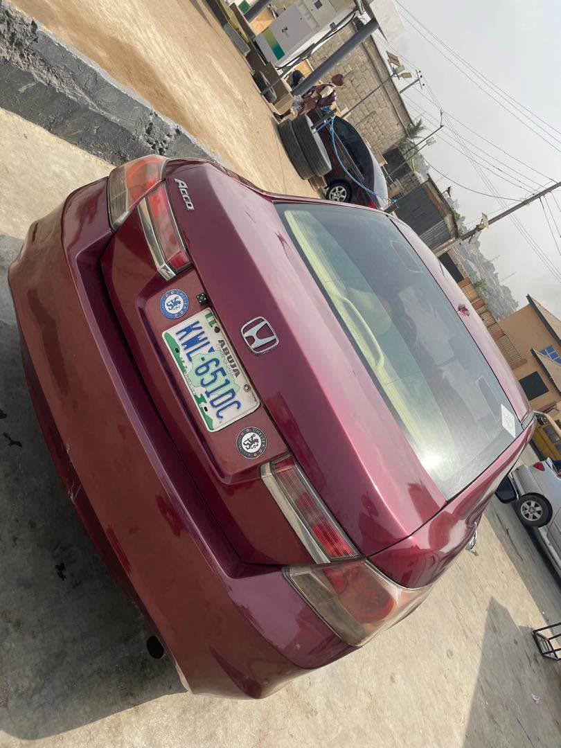 A picture of Honda accord evil spirit