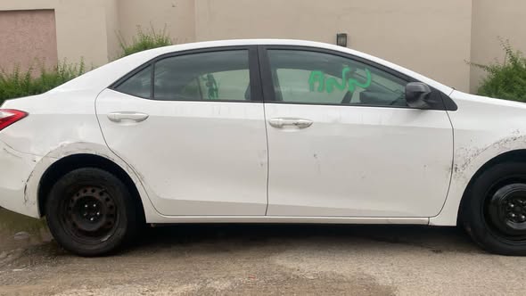 A picture of Foriegn used 2015 Toyota Corolla White Newly Cleared Dealers deal