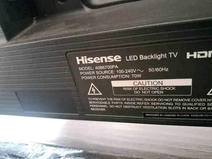 A picture of Television screen