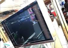 A picture of 410 000 last price for 32inch flat screen TV brand