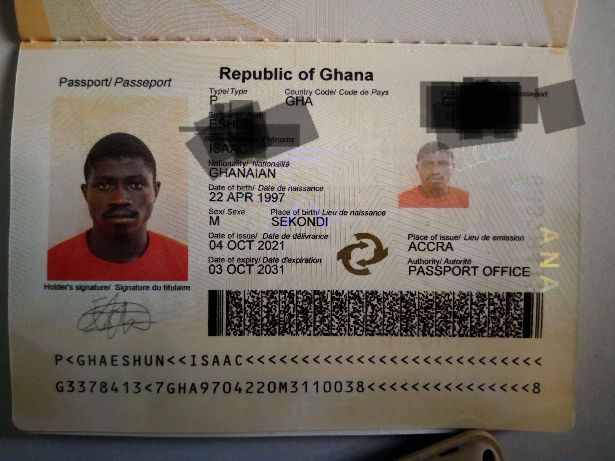 GHANA B.