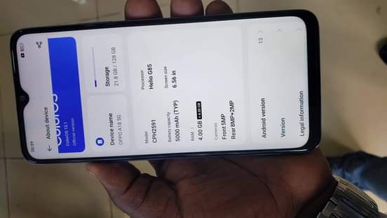 A picture of Oppo A18 5G