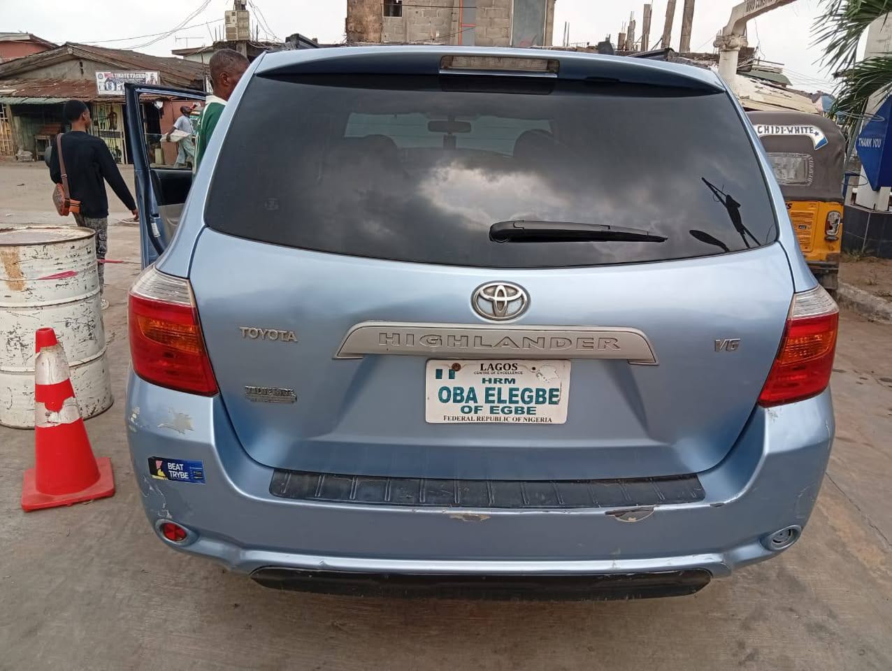 A picture of Toyota Highlander 2008 Distress sales