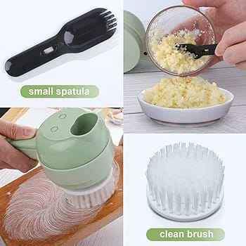 A picture of Electric Vegetable Cutter Wireless Food Processor