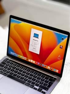 A picture of macbook pro 2020 touch bar