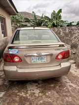 A picture of 03 Corolla first body