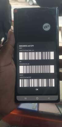 A picture of SAMSUNG NOTE 10PLUS