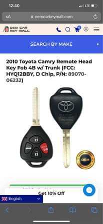 A picture of Keys