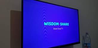 A picture of NEW SMART AND DIGITAL FRAMELESS TV 32 inch call 0707800374